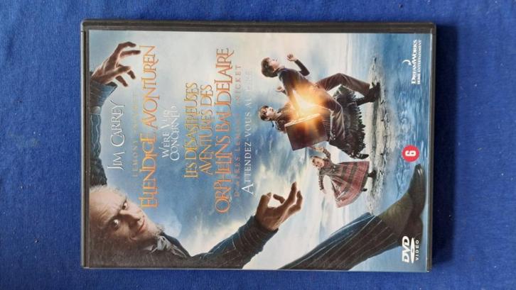 Lemony Snicket Ellendige Avonturen "Jim Carrey", Cd's en Dvd's, Dvd's | Kinderen en Jeugd, Zo goed als nieuw, Film, Avontuur, Ophalen of Verzenden