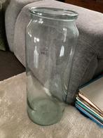 Grote hoge glazen vaas nieuw 45 cm, Huis en Inrichting, Woonaccessoires | Vazen, Nieuw, Ophalen of Verzenden, Glas, Minder dan 50 cm
