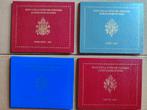 Vaticaan 4 x  jaarset BU 2004 2006 2007 2008, Postzegels en Munten, Munten | Europa | Euromunten, Ophalen of Verzenden, Vaticaanstad