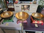 Grote zware nieuwe handmade klankschalen scherpe prijs, Ophalen of Verzenden, Nieuw, Overige soorten
