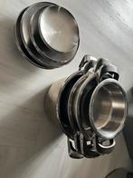 AMC Pannenset RVS - Inductie Geschikt, Huis en Inrichting, Keuken | Potten en Pannen, Gebruikt, Inductieplaat, Pannenset, Ophalen of Verzenden