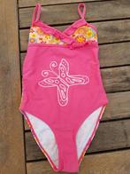 Fleurig badpak roze maat 92-98 zgan, Kinderen en Baby's, Kinderkleding | Maat 98, Meisje, Ophalen of Verzenden, Sport- of Zwemkleding