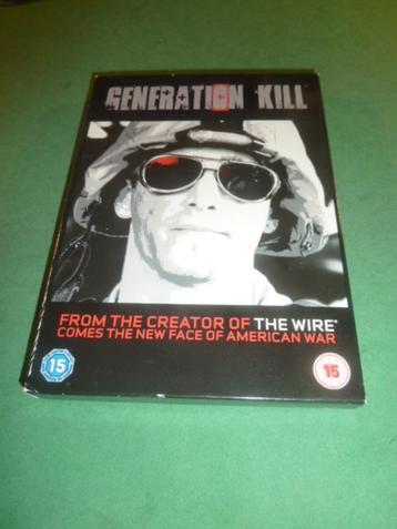 Generation kill HBO 3 dvd-disc USA in Irak oorlog beschikbaar voor biedingen