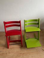 pair of STOKKE child seats - Tripp Trapp, Ophalen, Gebruikt, Meegroeistoel, Aanschuifbaar