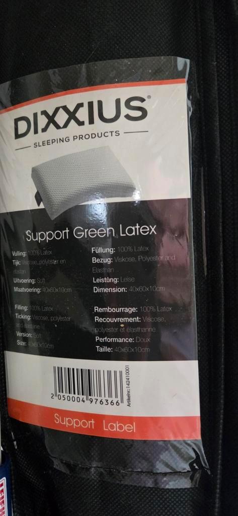 ZGAN Dixxius slaapkussen - zeer kort gebruikt, Huis en Inrichting, Woonaccessoires | Kussens, Zo goed als nieuw, Wit, Vierkant