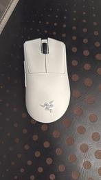 Razer DeathAdder V3 Pro White, Computers en Software, Muizen, Ophalen, Muis, Zo goed als nieuw, Draadloos