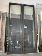 2 aluminium deuren, Doe-het-zelf en Verbouw, Kozijnen en Schuifpuien, 75 tot 150 cm, Overige typen, Aluminium, Ophalen of Verzenden
