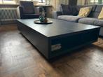 Handgemaakte salontafel op wieltjes, Ophalen of Verzenden, Zo goed als nieuw, 50 tot 100 cm, Minder dan 50 cm