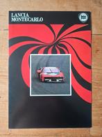 Lancia Montecarlo folder, Ophalen of Verzenden, Nieuw, Overige merken