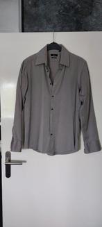 Hugo Boss overhemd - maat 40 - Italiaanse stof, Zo goed als nieuw, Hugo Boss, Grijs, Halswijdte 39/40 (M)