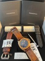 Panerai PAM00671 Bronze Blue, Overige merken, Overige materialen, Leer, Polshorloge
