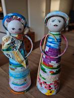 Papieren Kerstgroep Jozef, Maria & Jezus, Ophalen of Verzenden, Zo goed als nieuw