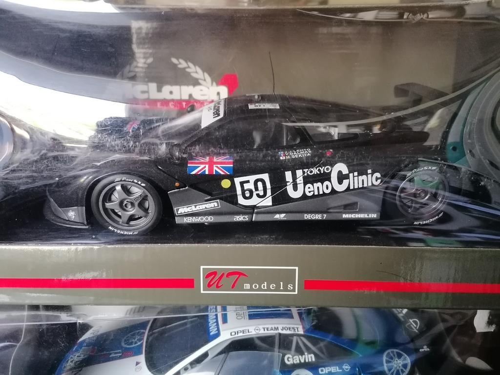 UT Models McLaren F1 GTR Le Mans 1995 #59, Hobby en Vrije tijd, Modelauto's | 1:18, Ophalen of Verzenden, Zo goed als nieuw, Auto
