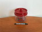Tupperware Blikvanger VII Snoeppot Koekjesbus Kerstmotief., Ophalen of Verzenden