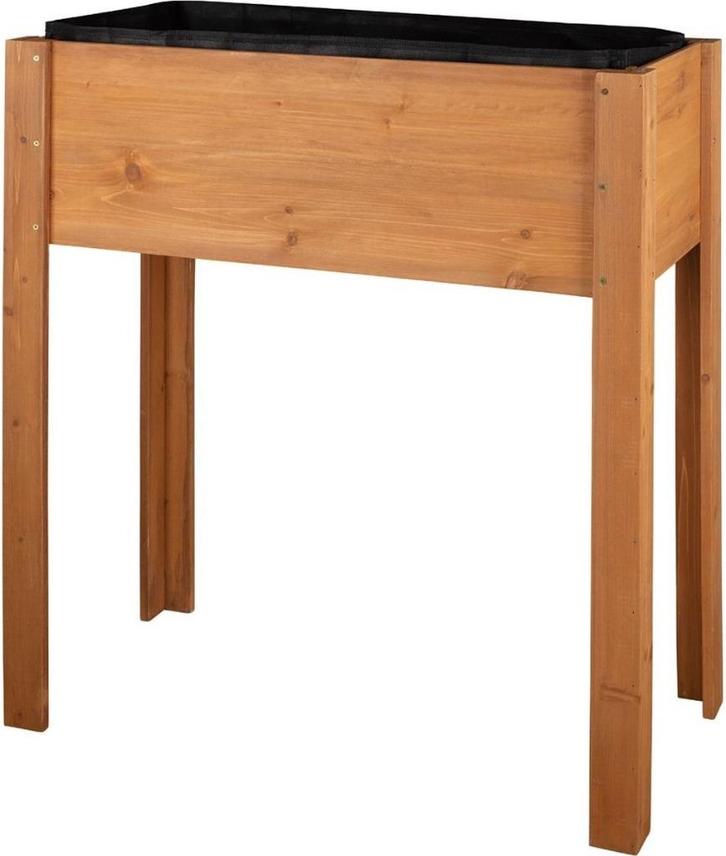Nieuwe Verhoogde Plantenbak - Departijwinkel, Tuin en Terras, Bloembakken en Plantenbakken, Nieuw, Hout, Rond, Ophalen