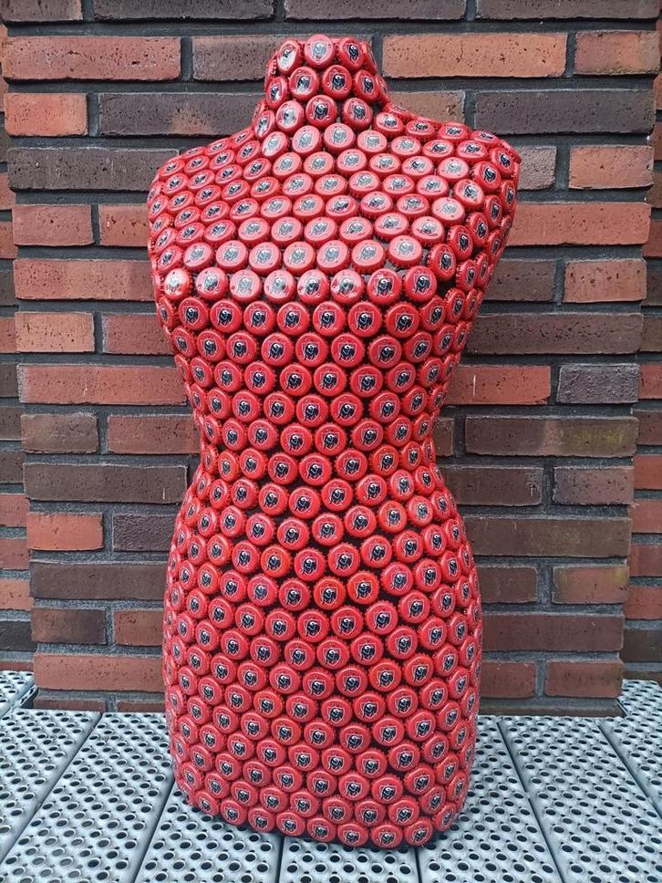 Torso Art (Jupiler kroonkurken), Antiek en Kunst, Kunst | Designobjecten, Ophalen