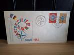 Nederland 1959, FDC E37, BLANCO, open klep, catwaarde 8,00, Ophalen of Verzenden, Onbeschreven, Nederland