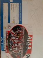 Boarding pass L. Van Gaal 1995 incl. Handtekening, Sport en Fitness, Voetbal, Maat S, Ophalen of Verzenden, Zo goed als nieuw