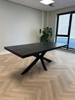 Eettafel Rechthoek Visgraat Zwart Mango Hout OUTLET ‼️, Overige houtsoorten, Nieuw, 200 cm of meer, 50 tot 100 cm