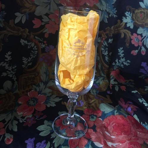 Vintage klein formaat Jean Maire, Epernay champagne fluit, Verzamelen, Glas en Borrelglaasjes, Zo goed als nieuw, Overige typen
