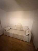 Emma Luxe Slaapbank - Zo Goed Als Nieuw!, Ophalen, Beige, Tweepersoons, 140 cm