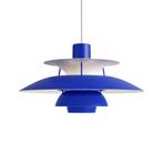ph 5 monochrome blue AANBIEDING, Huis en Inrichting, Lampen | Hanglampen, Minder dan 50 cm, Nieuw, Louis poulsen, Metaal