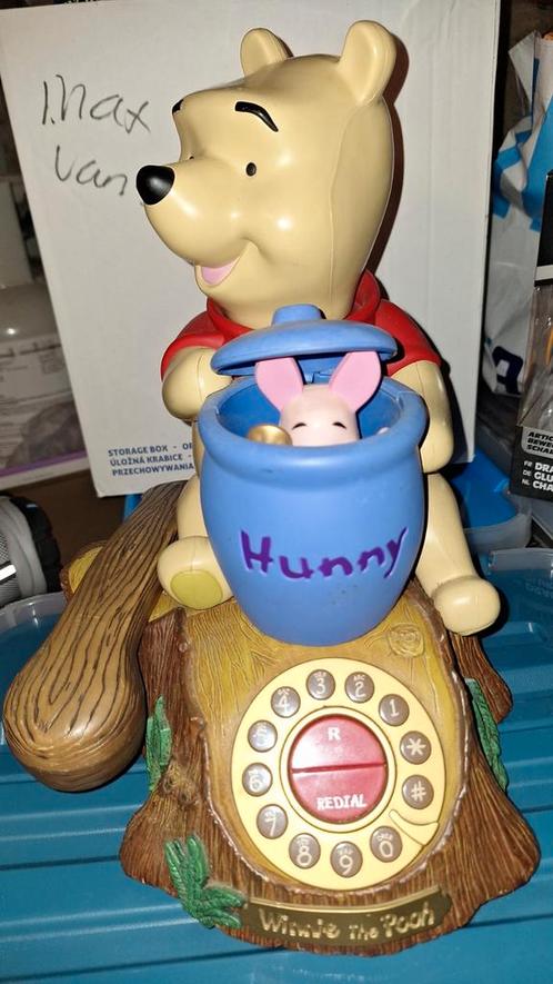 Winnie de Poeh Telefoon - Vintage Speelgoed, Verzamelen, Disney, Gebruikt, Overige typen, Winnie de Poeh of vrienden, Ophalen of Verzenden