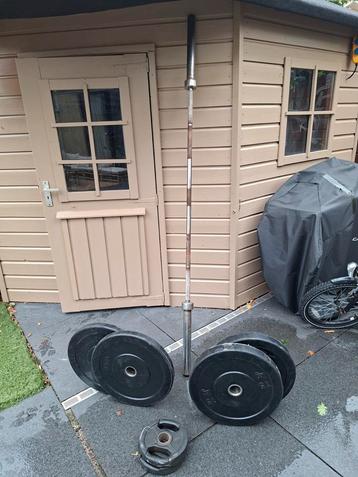 Olympische Halterset - 90kg beschikbaar voor biedingen