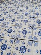 147 antieke wandtegels blauw-wit, 12.2x12.2cm, 2,2 m2