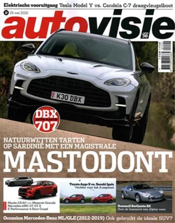 Autovisie 11 2022 : Mercedes ML / GLE - Tesla Y - Ferrari beschikbaar voor biedingen