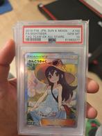 FA/Sightseer 192 PSA 10 Tag Team GX All Stars, Ophalen of Verzenden, Zo goed als nieuw, Losse kaart