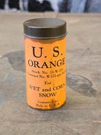 WWII US Orange snow wax mountain division, Ophalen of Verzenden, Amerika, Embleem of Badge