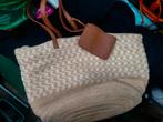 Primark gevlochten strandtas beige bruin middelgroot nieuw, 40 tot 60 cm, 20 tot 30 cm, Beige, Ophalen of Verzenden