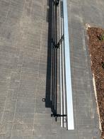 Aluminium kapstok Hermeta Gardelux 2 met 20 haken en hangers, Huis en Inrichting, Gebruikt, Minder dan 100 cm, Metaal, Ophalen