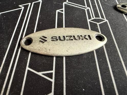 Metalen plaatje - Suzuki, Motoren, Accessoires | Overige, Nieuw, Ophalen of Verzenden