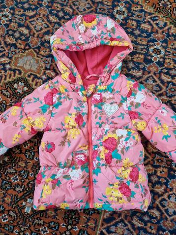 Heerlijk warme roze Winterjas maat 80 - Tumble 'N Dry beschikbaar voor biedingen