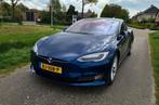 Tesla Model S 100D Blauw December 2017, Auto's, Tesla, Automaat, 110 €/maand, Elektrisch, Vierwielaandrijving