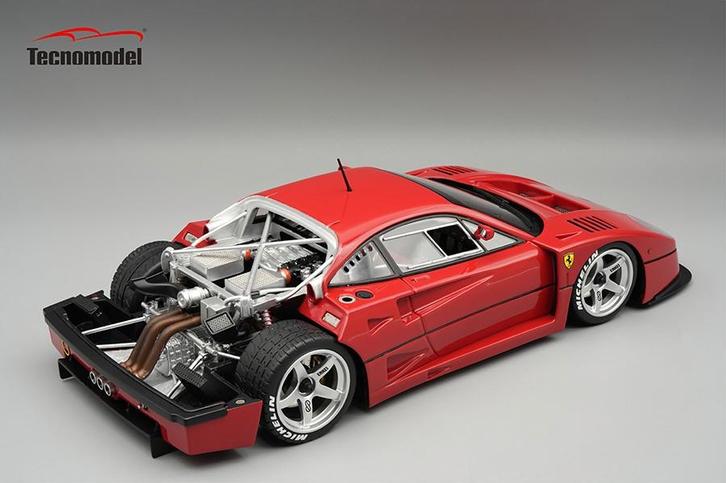 Ferrari F40 LeMans TM18429 van Tecnomodel PRE-ORDER, Hobby en Vrije tijd, Modelauto's | 1:18, Nieuw, Auto, Overige merken, Ophalen of Verzenden