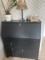 Zwarte secretaire met lades en kast gratis af te halen, Huis en Inrichting, Kasten | Secretaires, Ophalen