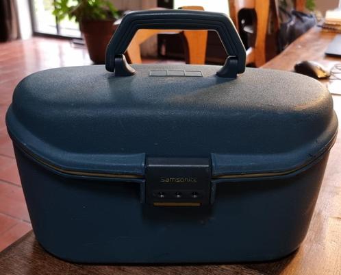 Beautycase Samsonite vintage - cijferslot - hardcase - IZGST, Sieraden, Tassen en Uiterlijk, Beautycases, Zo goed als nieuw, Hardcase
