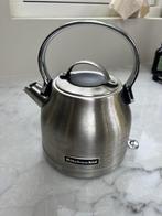 Kitchenaid waterkoker, Witgoed en Apparatuur, Waterkokers, 1 tot 2 liter, Ophalen, Zo goed als nieuw, Rvs