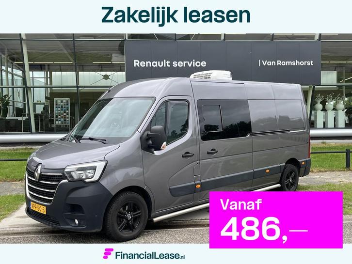 Renault Master T35 2.3 dCi 180 L3H2 180 PK / Koelwagen & Die, Auto's, Bestelauto's, Bedrijf, Lease, Financial lease, ABS, Achteruitrijcamera