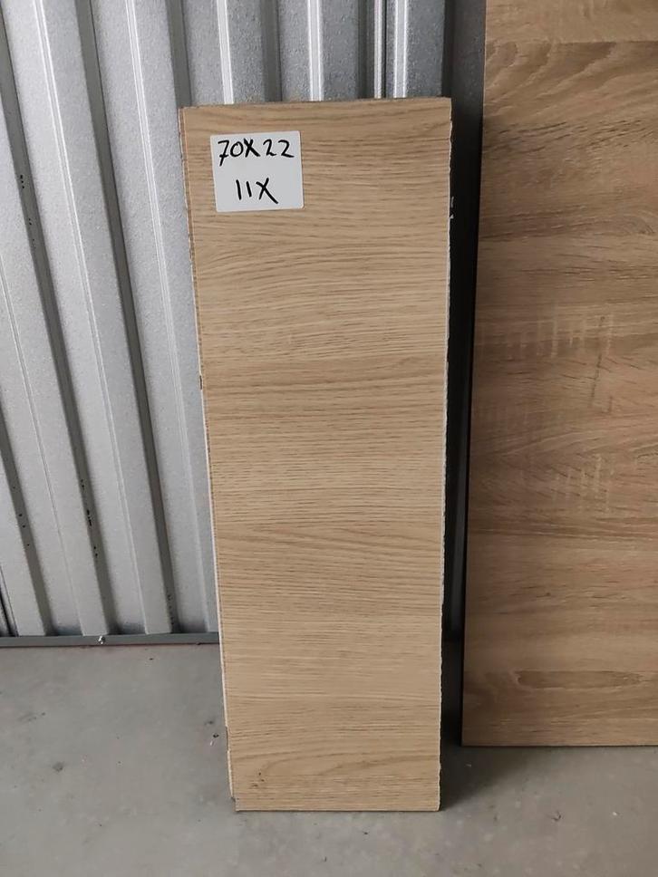 Trespa platen stroken 1.3 cm, Doe-het-zelf en Verbouw, Platen en Panelen, Gebruikt, HPL, Minder dan 20 mm, Ophalen