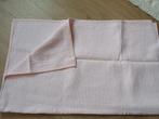 Roze ledikantdeken met wafelstructuur - Cottonbaby, Ophalen of Verzenden