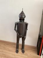 Metalen beeld Tin man blikkie wizard of oz 100cm hoog, Zo goed als nieuw, Film, Beeldje, Replica of Model, Ophalen