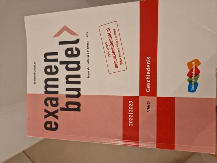 M.M.P.C. Bolink - vwo Geschiedenis 2022/2023, Boeken, Schoolboeken, Zo goed als nieuw, Geschiedenis, VWO, Ophalen of Verzenden