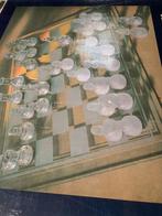 Prachtig schaakbord glas hoge kwaliteit, Hobby en Vrije tijd, Gezelschapsspellen | Bordspellen, Nieuw, Ophalen of Verzenden