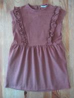 Bruin gestipt zomerjurkje Hema maat 98, Kinderen en Baby's, Kinderkleding | Maat 98, Ophalen of Verzenden, Zo goed als nieuw, Meisje