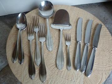 Losse delen visgraat Gero Zilmeta bestek, model 581 beschikbaar voor biedingen