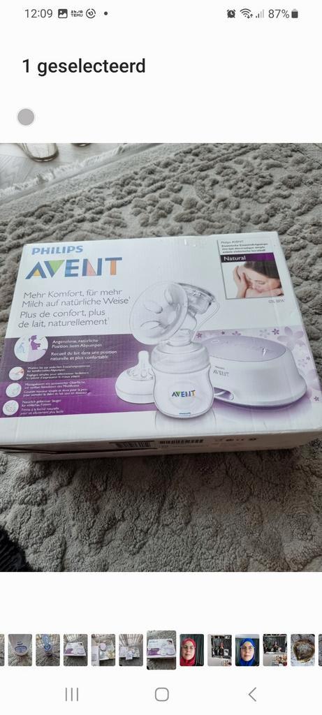 Philips Avent Borstkolf - Zo goed als nieuw!, Kinderen en Baby's, Babyvoeding en Toebehoren, Zo goed als nieuw, Borstkolf, Ophalen of Verzenden